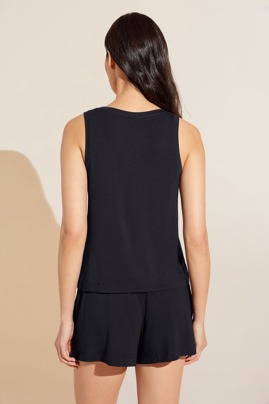 Eberjey Gisele TENCEL™ Modal Everyday Women Tank Top Black | BMP4451YN