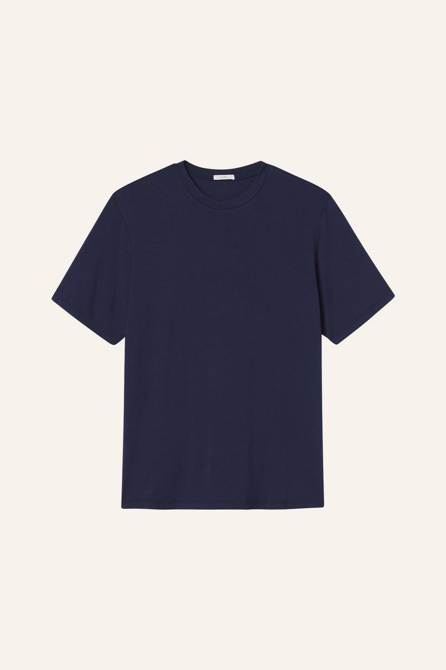 Eberjey Henry TENCEL™ Modal Short Sleeve Tee Men T-Shirt Navy | ECX517IX