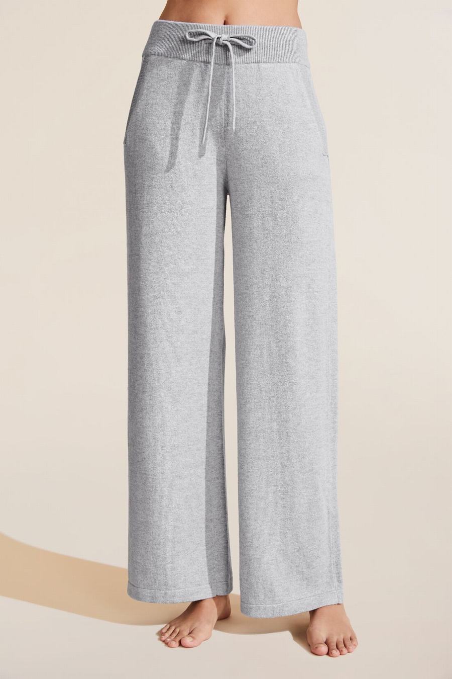 Eberjey Recycled Sweater Women Sweatpants Grey | TTP2411VN